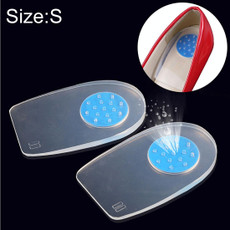 1 Pair Silica Gel Comfort Cushioning Heel Pads, Size: S 1 Pair Silica Gel Comfort Cushioning Heel Pads, Size: S