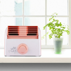 30W Turbine No Blade Mini Desktop Mute Fan for Dormitory / Bedroom / Living Room / Office, 3 Kinds Speed Mode, AC 220V(Pink) 30W Turbine No Blade Mini Desktop Mute Fan for Dormitory / Bedroom / Living Room / Office, 3 Kinds Speed Mode, AC 220V(Pink)