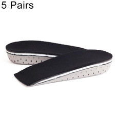 5 Pairs Heighten Heel Insert Shoes Pad Cushion Arch Height Increase Half Insole, Height: 2cm 5 Pairs Heighten Heel Insert Shoes Pad Cushion Arch Height Increase Half Insole, Height: 2cm