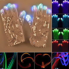 1 Pair Sequins Glowing Gloves LED Flash Gloves Dance and Party Supplies Halloween, Christmas and Other Festival Supplies 1 Pair Sequins Glowing Gloves LED Flash Gloves Dance and Party Supplies Halloween, Christmas and Other Festival Supplies