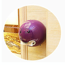 Creative Tryitgo Expressions Pattern Bathroom Waterproof Toilet Paper Tray Tissue Holder, Size: 16.5*18.5cm (Purple)