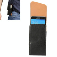 6.3 Inch Universal Lambskin Texture Vertical Flip Leather Case / Waist Bag with Rotatable Back Splint for Galaxy Mega 6.3 / i9200 / i9205 / I9208 &  Mega 2 / G750 / G750F / G7502