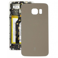 For Galaxy S6 Edge / G925 Original Battery Back Cover (Gold)