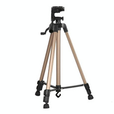 Portable Phone Live Selfie 3366 Tripod Stand DV SLR Camera Self-timer Full Light Bracket(Gold)