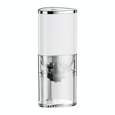 Coffee Electric Grinder Magnetic Snap-on Stainless Steel Blades Kitchen Gadgets(White)