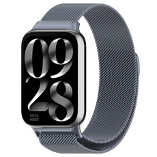 For Xiaomi Mi Band 8 Pro Milan Magnetic Steel Mesh Watch Band(Gray)