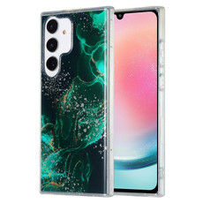 For Samsung Galaxy A24 4G Dual-side IMD Marble Phone Case(Dark Green) For Samsung Galaxy A24 4G Dual-side IMD Marble Phone Case(Dark Green)