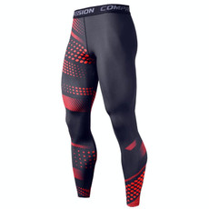 Quick-Drying Sports Pants Men Tight Fitness Basketball Pants, Size: M(KC172)