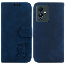 For Infinix Note 12 5G / 12 Pro 5G Little Tiger Embossed Leather Phone Case(Dark Blue) For Infinix Note 12 5G / 12 Pro 5G Little Tiger Embossed Leather Phone Case(Dark Blue)