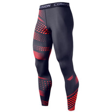 Quick-Drying Sports Pants Men Tight Fitness Basketball Pants, Size: XXXL(KC172)
