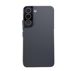 For Samsung Galaxy S23 5G Leather Oil PC Hard All-inclusive Phone Case(Grey) For Samsung Galaxy S23 5G Leather Oil PC Hard All-inclusive Phone Case(Grey)
