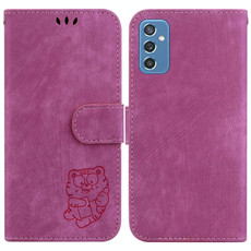 For Samsung Galaxy M52 5G Little Tiger Embossed Leather Phone Case(Rose Red) For Samsung Galaxy M52 5G Little Tiger Embossed Leather Phone Case(Rose Red)