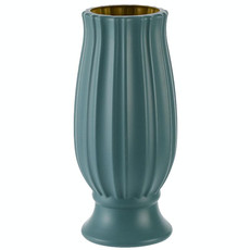 Simple Straight Living Room PE Flower Arrangement Vase Arrangement Dried Flowers Soft Decorations(Light Green)