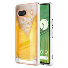For Google Pixel 7a Electroplating Dual-side IMD Phone Case(Draft Beer) For Google Pixel 7a Electroplating Dual-side IMD Phone Case(Draft Beer)
