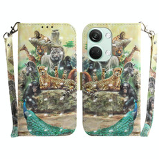 For OnePlus Nord 3 3D Colored Horizontal Flip Leather Phone Case(Zoo)