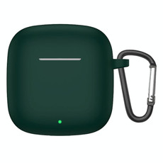 For Huawei Freebuds SE 2 Shockproof Silicone Earphone Protective Case with Hook(Dark Green)