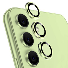For Samsung Galaxy A24 NORTHJO Camera Lens Protector Tempered Glass CD Vein Metal Ring Film(Green) For Samsung Galaxy A24 NORTHJO Camera Lens Protector Tempered Glass CD Vein Metal Ring Film(Green)