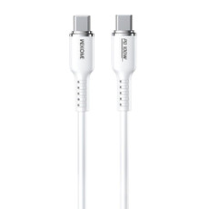 WK WDC-11 100W USB-C/Type-C to USB-C/Type-C Silicone Data Cable, Length: 1.2m(White)