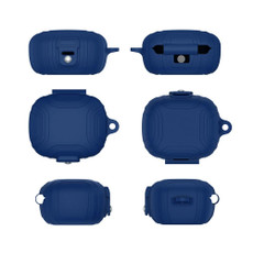 For EarFun Air Pro 3 Silicone Earphone Dustproof Storage Case(Blue)