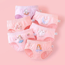 Soft And Comfortable Children Underwear High Stretch Cotton Girls Briefs, Size: XXXXL(211-221-222)