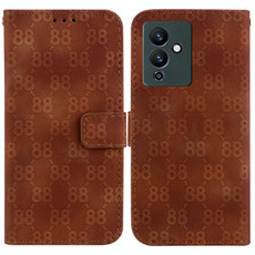 For Infinix Note 12 Pro 5G / Note 12 5G Double 8-shaped Embossed Leather Phone Case(Brown)