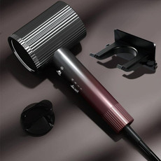 1600W Negative Ion Hair Dryer With  3 Speed Adjustment,CN Plug Standard Edition(Red)