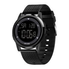 SPOVAN S100 Men Outdoor Multifunctional Waterproof Electronic Watch(Black)
