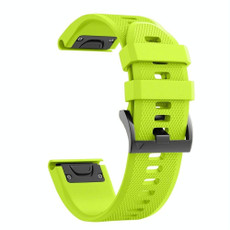 For Garmin Fenix 7S Pro 42mm Silicone Replacement Watch Band(Green) For Garmin Fenix 7S Pro 42mm Silicone Replacement Watch Band(Green)