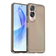 For Honor 90 Lite Candy Series TPU Phone Case(Transparent Grey) For Honor 90 Lite Candy Series TPU Phone Case(Transparent Grey)