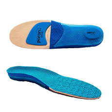 Men Shock Absorbing Sweat Absorbing Breathable Sports Insoles, Size:43-44