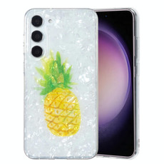 For Samsung Galaxy S23+ 5G IMD Shell Pattern TPU Phone Case(Pineapple)
