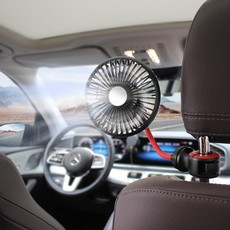 F508 Car Rear Seat USB Air Speed Adjustable Hose Fan(Black Red) F508 Car Rear Seat USB Air Speed Adjustable Hose Fan(Black Red)
