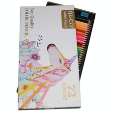 72 Colors Oil Colored Pencil Art Hand Drawn Set