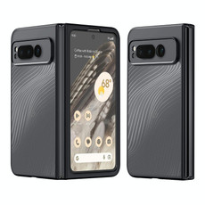 For Google Pixel Fold DUX DUCIS Aimo Series TPU + PC Frosted Feel Phone Case(Black)