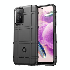 For Xiaomi Redmi Note 12S Full Coverage Shockproof TPU Phone Case(Black)