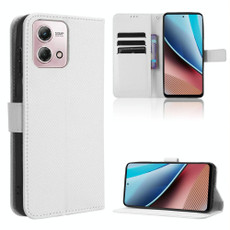 For Motorola Moto G Stylus 5G 2023 Diamond Texture Leather Phone Case(White) For Motorola Moto G Stylus 5G 2023 Diamond Texture Leather Phone Case(White)