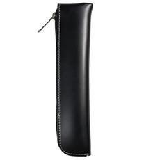 AhaStyle WG11 Leather Nib Pen Holder Pen Case Convenience Anti Lost Bag(Black)