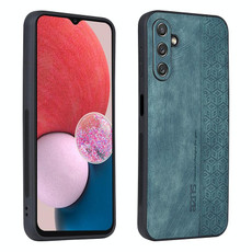 For Samsung Galaxy M14 AZNS 3D Embossed Skin Feel Phone Case(Dark Green)