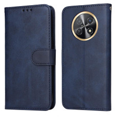 For Huawei Enjoy 60X Classic Calf Texture Flip Leather Phone Case(Blue)