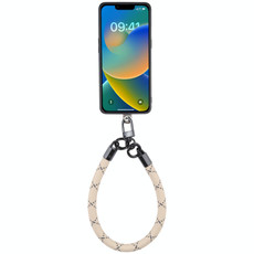 Universal Phone Short Lanyard(Beige Grey)