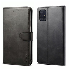 For Samsung Galaxy A33 5G GUSSIM Horizontal Flip Leather Phone Case(Black)