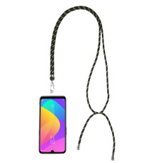 Universal Mixed Color Mobile Phone Lanyard (Black Yellow)