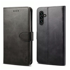 For Samsung Galaxy A34 5G GUSSIM Horizontal Flip Leather Phone Case(Black)