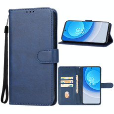 For Tecno Camon 20 Pro 4G Leather Phone Case(Blue)