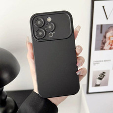 For iPhone 14 Plus Liquid Silicone Phone Case(Black)