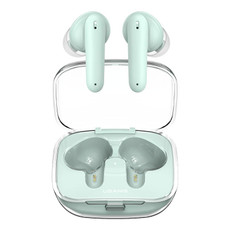 USAMS BE16 Ice Tray Series Transparent TWS In-Ear Wireless Bluetooth Earphone(Green)