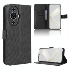 For Huawei nova 11 Diamond Texture Leather Phone Case(Black) For Huawei nova 11 Diamond Texture Leather Phone Case(Black)