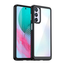 For Samsung Galaxy M54 5G Colorful Series Acrylic + TPU Phone Case(Black)