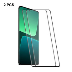 For Xiaomi 13 Pro / 13 Ultra 2pcs ENKAY Hat-Prince  3D Curved Full Glue Tempered Glass Film For Xiaomi 13 Pro / 13 Ultra 2pcs ENKAY Hat-Prince  3D Curved Full Glue Tempered Glass Film