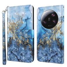 For Xiaomi 13 Ultra 3D Painting Pattern Flip Leather Phone Case(Milky Way)
